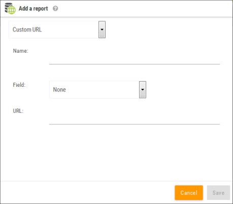 Custom URL configuration
