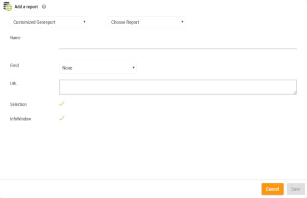 Customized Georeport configuration