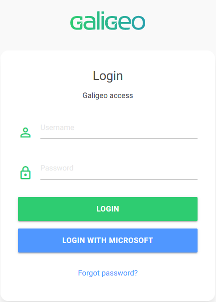 Galigeo Login