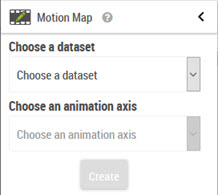 Motion Map configuration panel