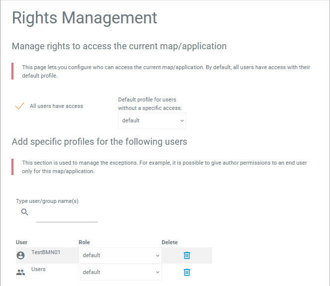 Rights management