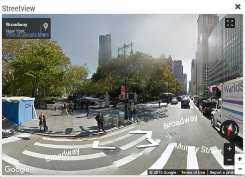 Street View visual