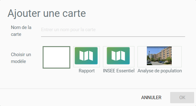 Ajout d'une carte