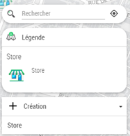 Bouton création