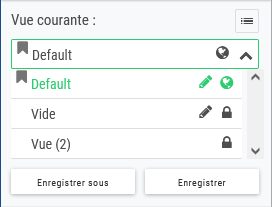 Gestion des vues
