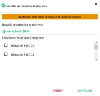 Nettoyage anciens projets