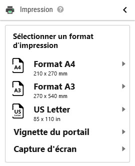 Panneau impression