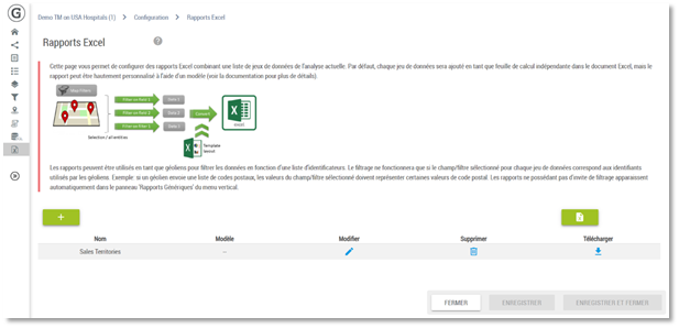 Rapports Excel
