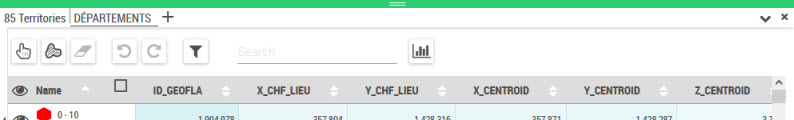Sélection et tableau