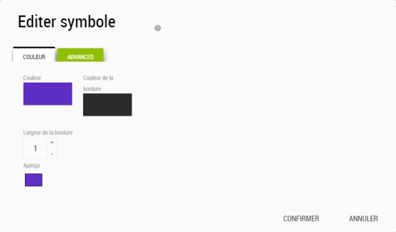 Symbologie polygones